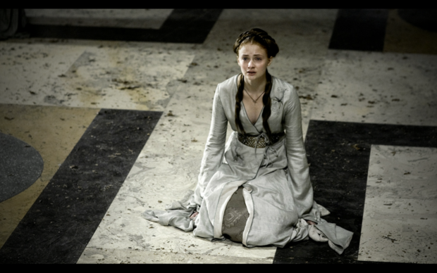 Sansa Stark interpretada por Sophie Turner