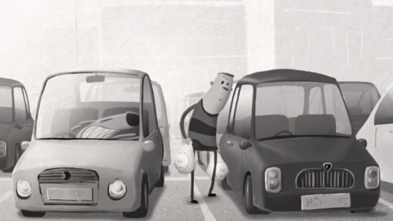 Corto de animación: Carpark